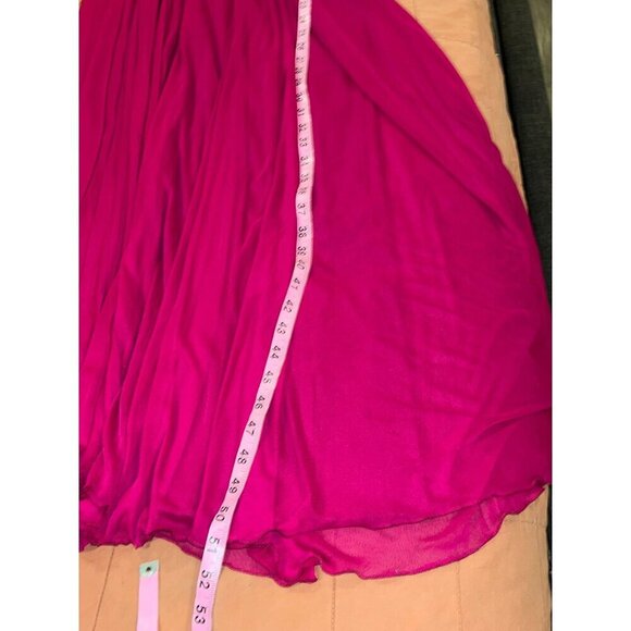 Alex Evenings Fuchsia  Gown evening Maxi Dress women size 8 - Picture 6 of 8